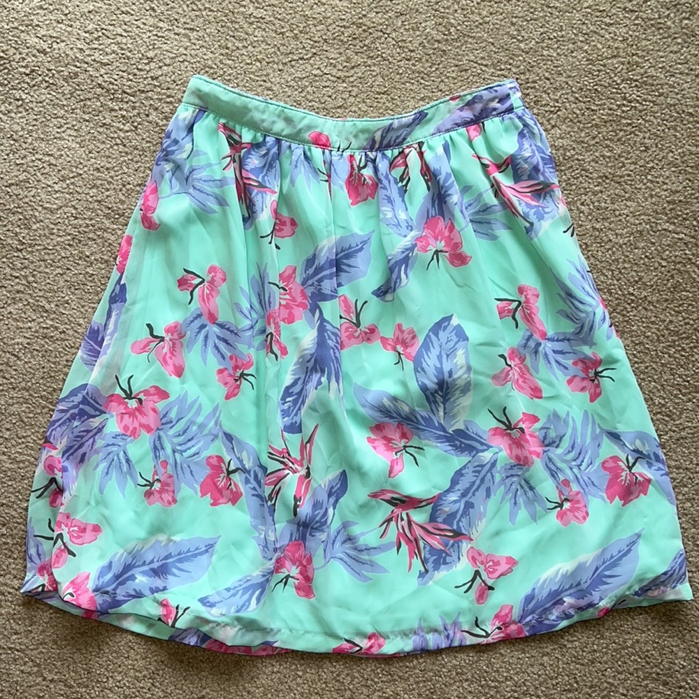 Floral skirt